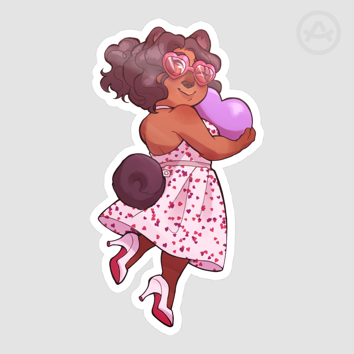 Aphmau Valentine's Sticker