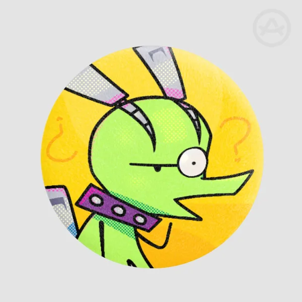 [Chuck] Round Plush Badge
