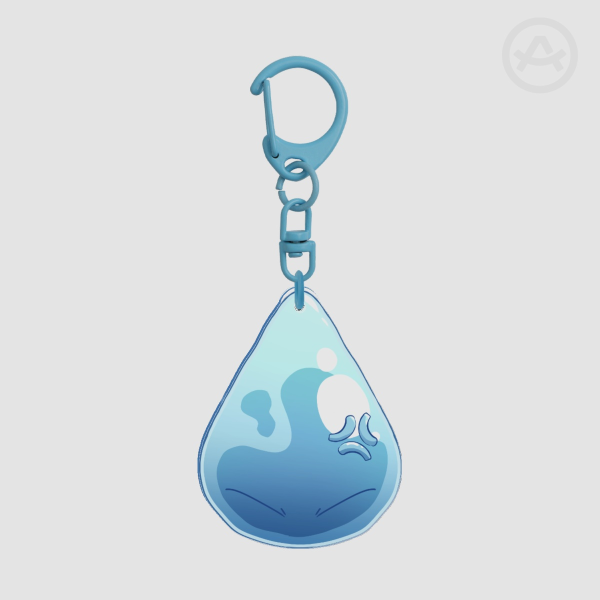 Slime Keychain Angry
