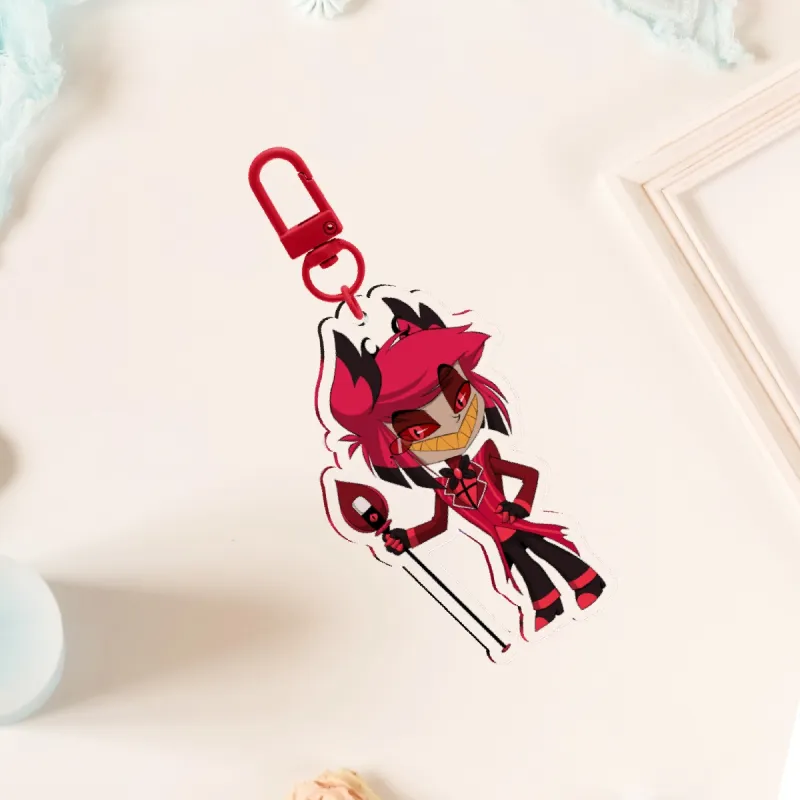 Alastor keychain by Cursed Dog - ACGGOODS