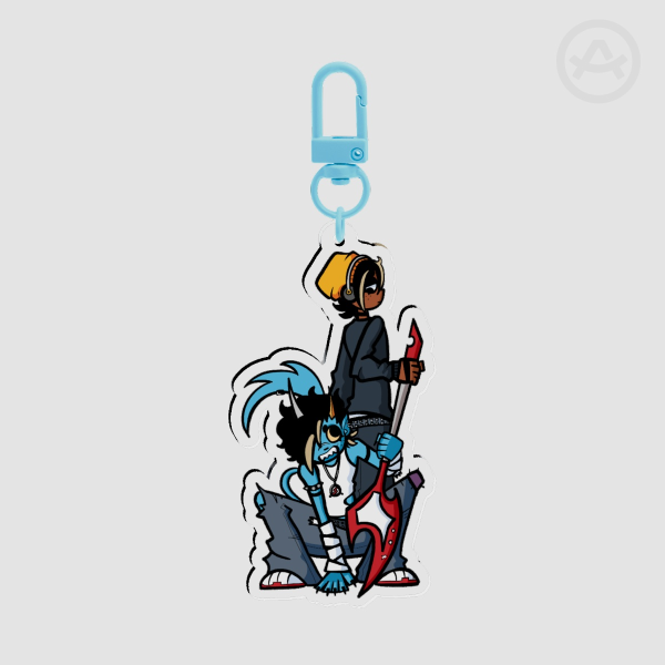 Sulk and Remi Pilgrim Keychain