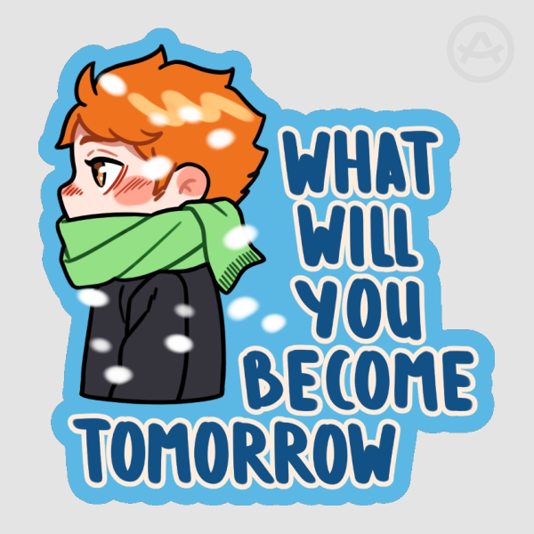 Haikyuu Quotes Hinata Sticker