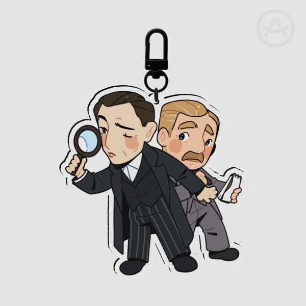 Johnlock keychain
