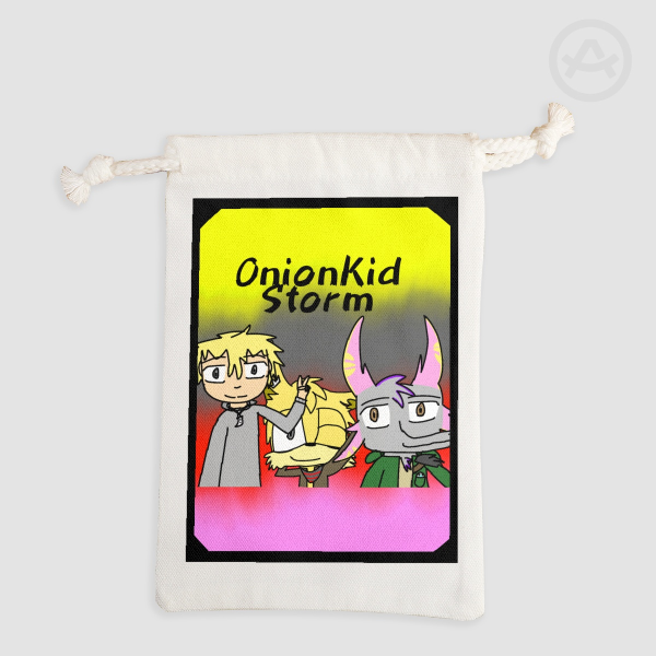 OnionKidStorm Drawstring Pouch