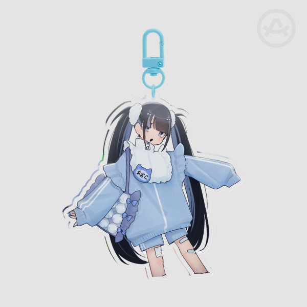 AOKO KEYCHAIN - NO LONGER HUMAN - Nijiiro Santuary - Tenshi Kaiwai/Mizuiro