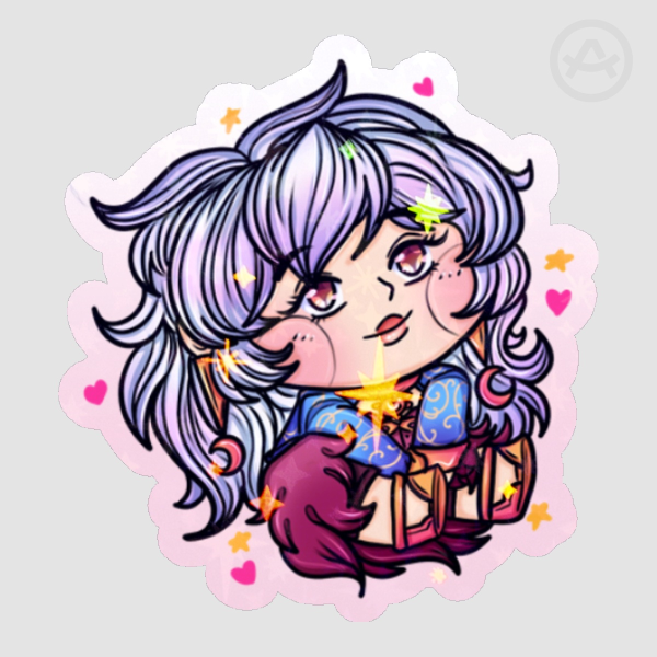 Dawn - die cut sticker