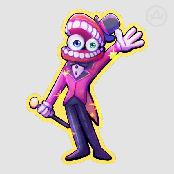 Caine The Amazing Digital Circus Sticker