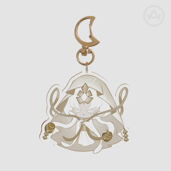Mystic Flour Cookie Acrylic Keychain Double-sided
