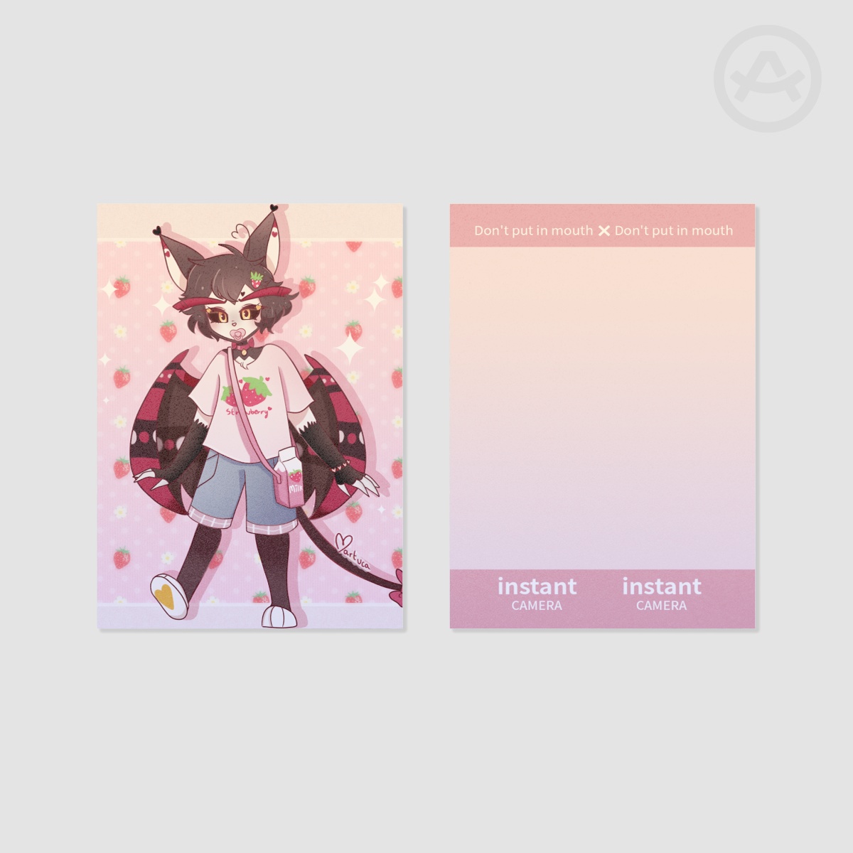 Strawberry milk Husk - photocard