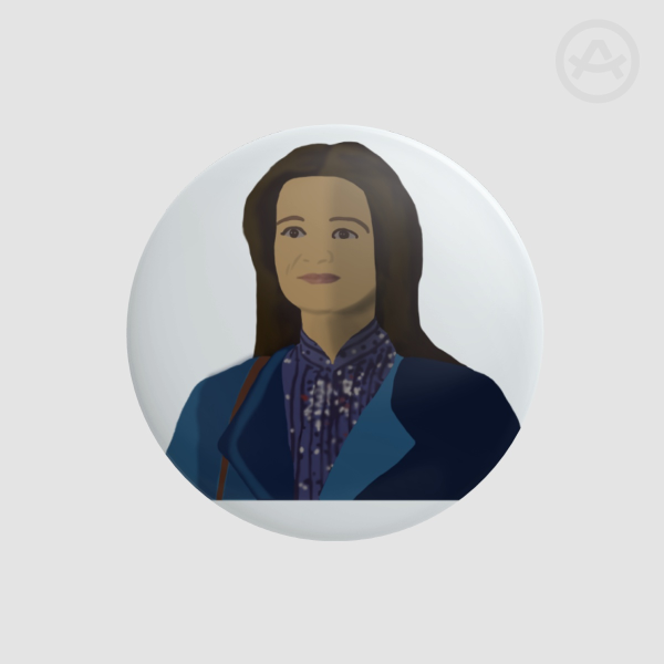 Cherry - Emily - Round Button