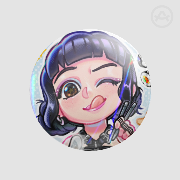 Foodie Zoey~ | Button Pins