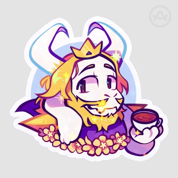 Asgore Sticker