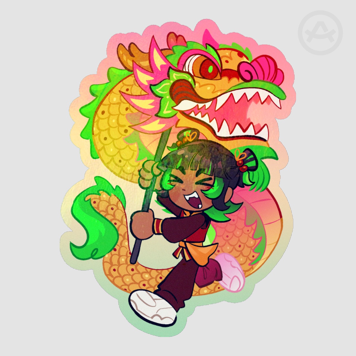 [MONKIE KID] New Years Mei Sticker