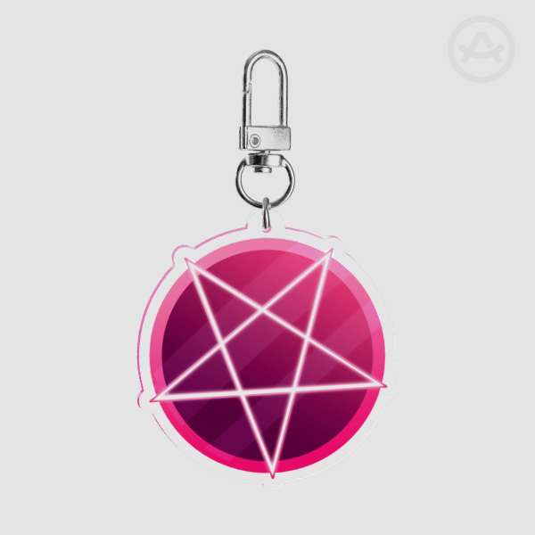 Cryptic Jaw- Pink Pentagram