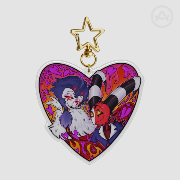 Fire Stolitz | Epoxy Keychain