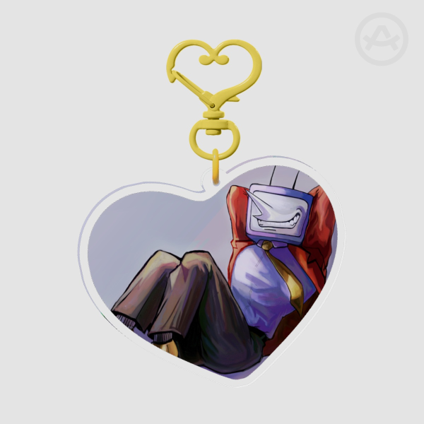 Mr Tenna acrylic keychain