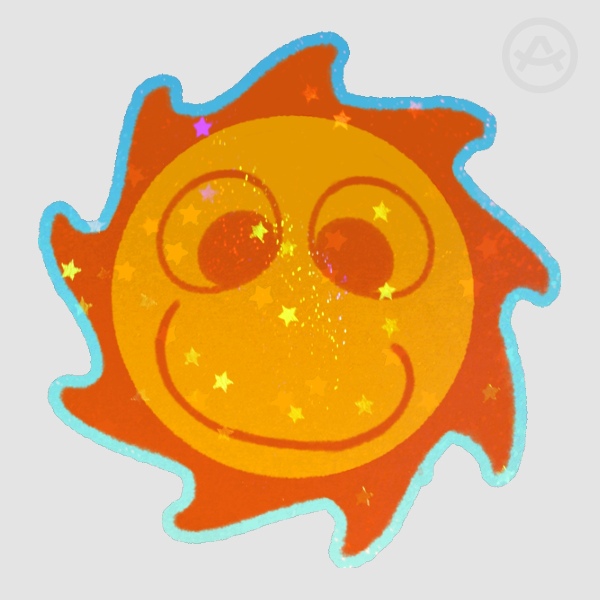 TADC Sun Die Cut Stickers