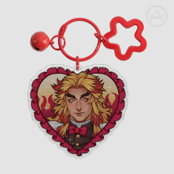 Rengoku Coquette Keychain