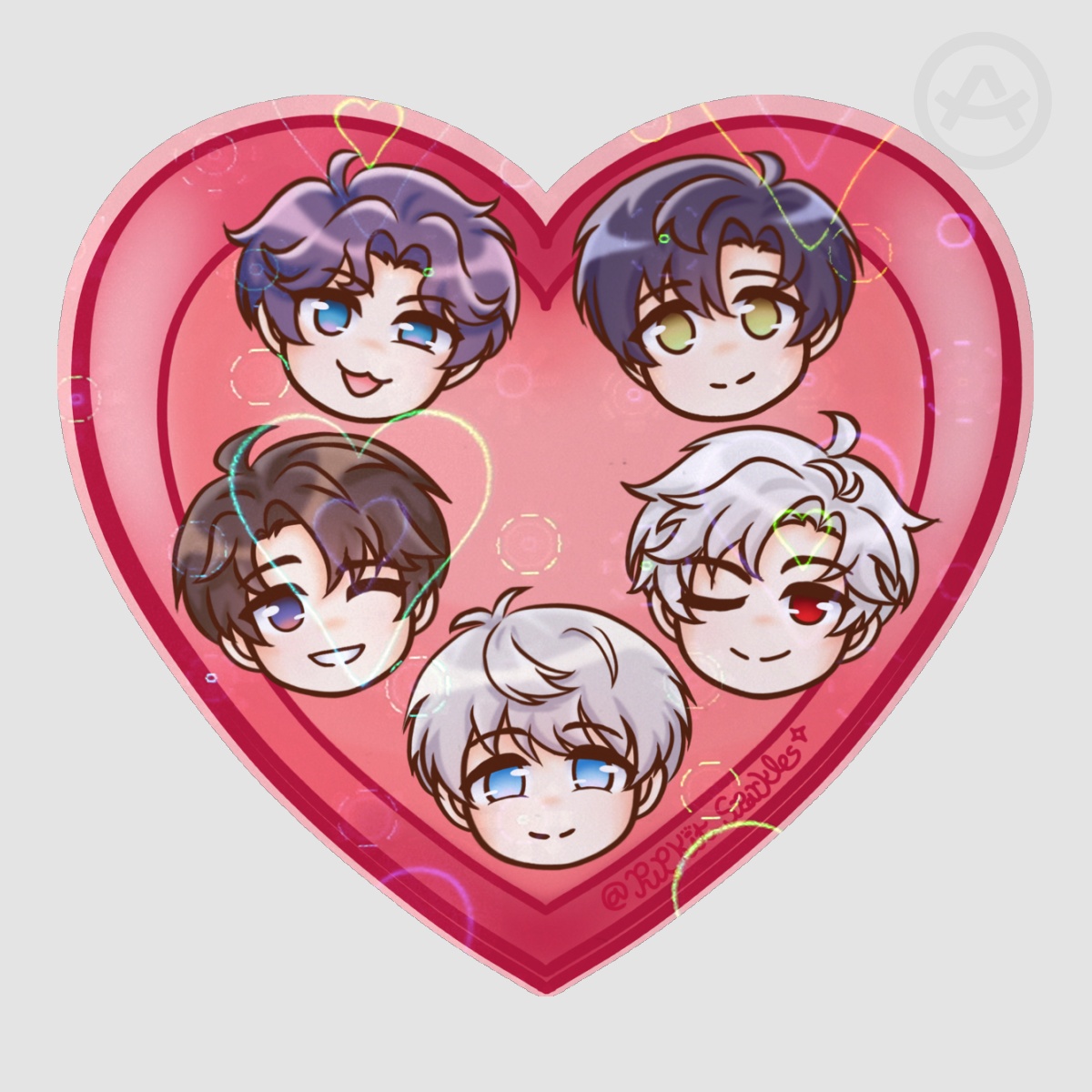 LADS Group Valentines - Sticker