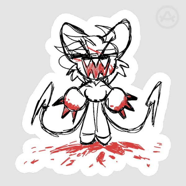 [OC] Rhinestone P3T Die Cut Sticker