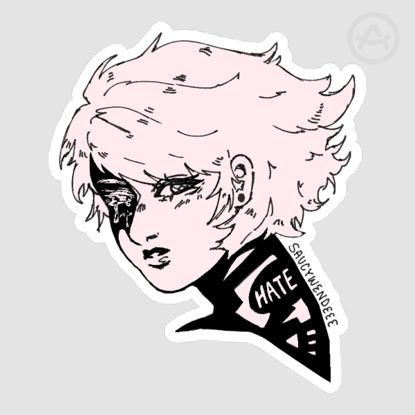 Love/Hate - Sticker