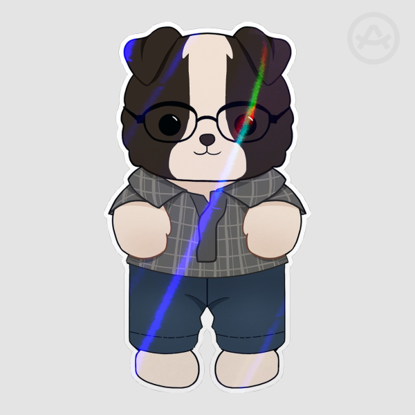 Will Graham Calico Critter Sticker