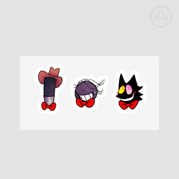Mike Trio Sticker Set