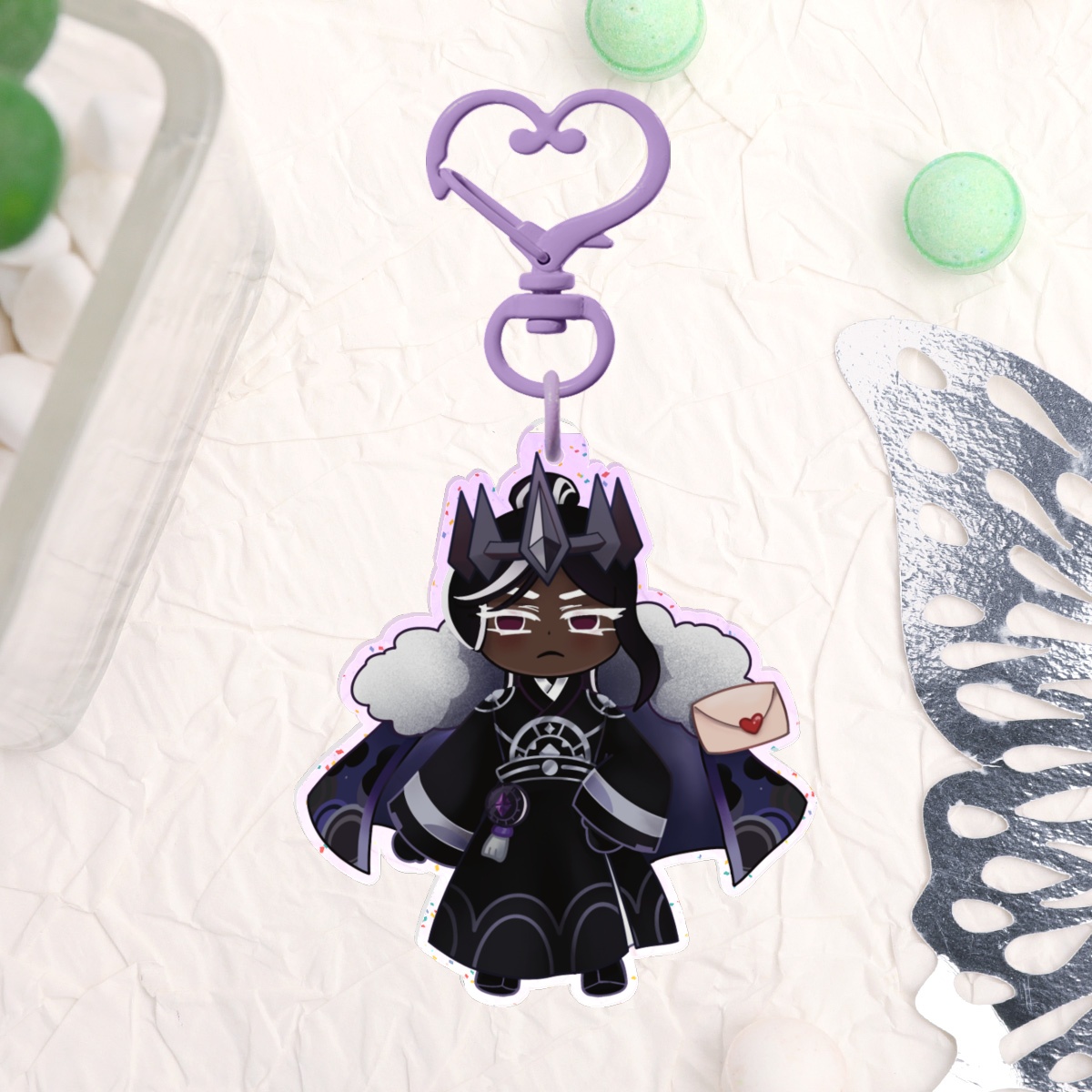 cacao アクリルキーホルダー Dark Cacao Cookie Keychain by xanoreas - ACGGOODS