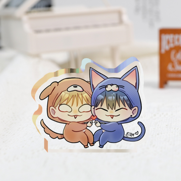 One Room Ta Thick Acrylic Stand No Base - 0.19"(50mm), 0.39"(10mm)