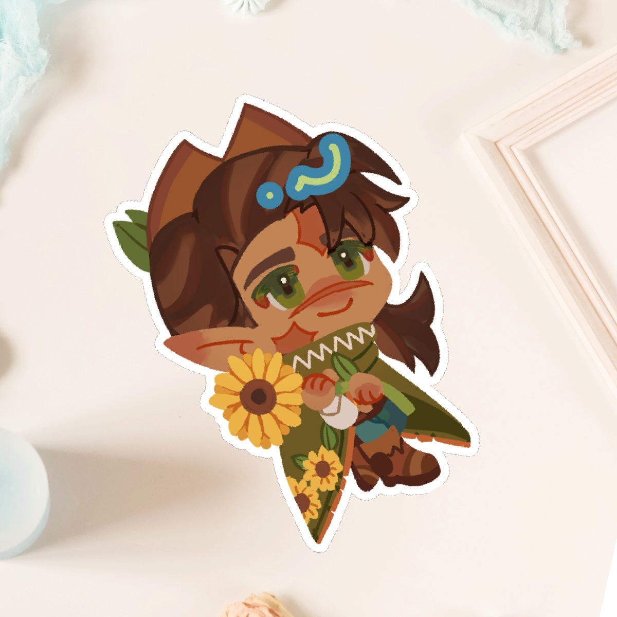 Scar Secret Life Sticker