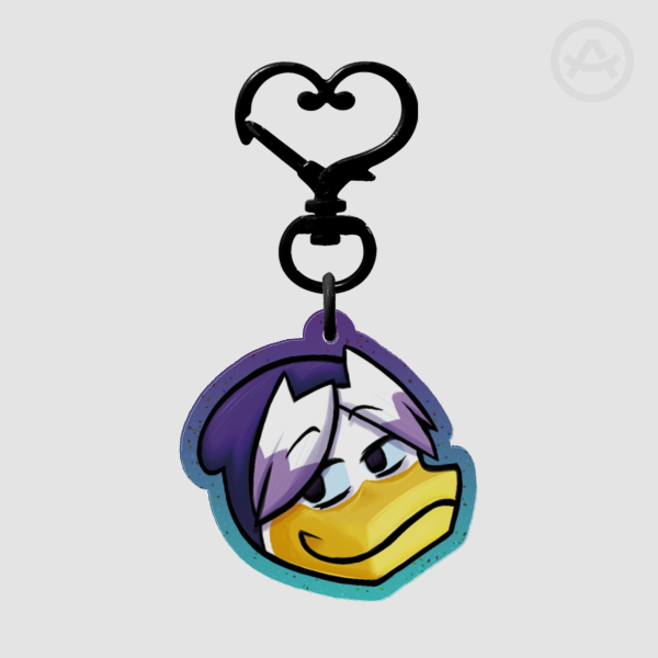 Mystery Guy Mini Keychain