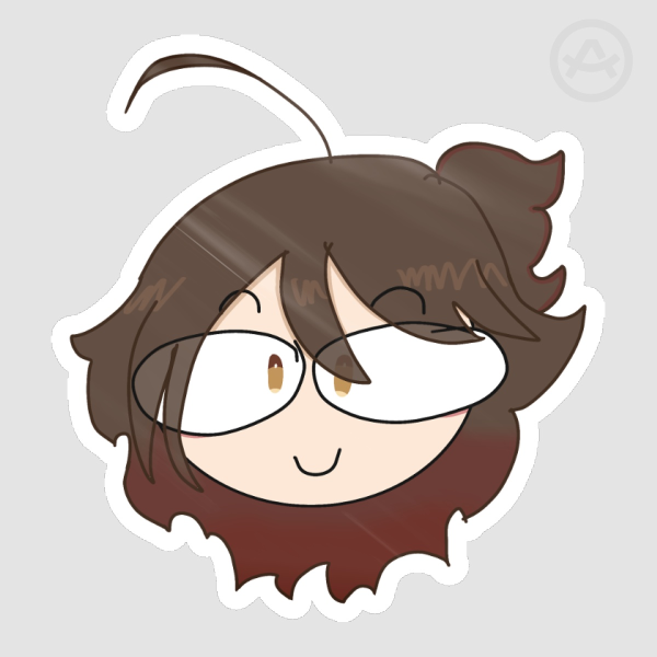 Gaming face sticker |Genshin Impact|