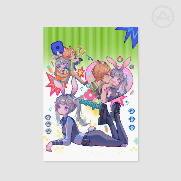 Zootopia Judy and Nick Poster Printing