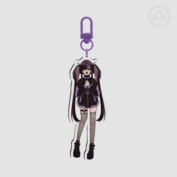 SHIZUKA KEYCHAIN - NO LONGER HUMAN - NIJIIRO SANCTUARY - SUBCULTURE JIRAI