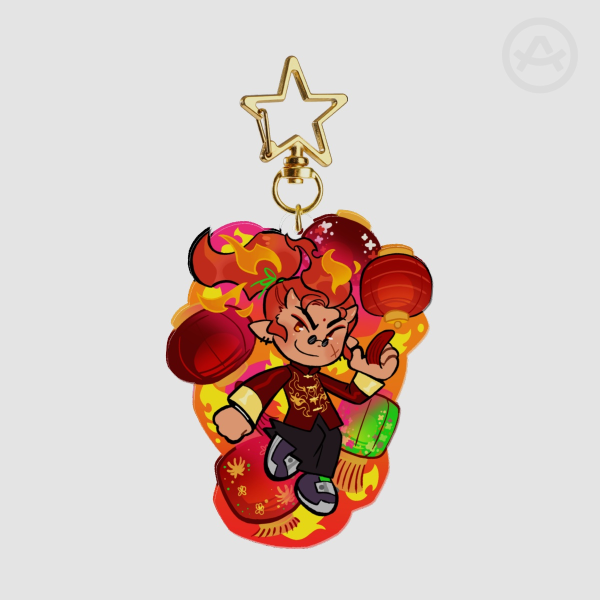 [MONKIE KID] New Years Red Son Keychain