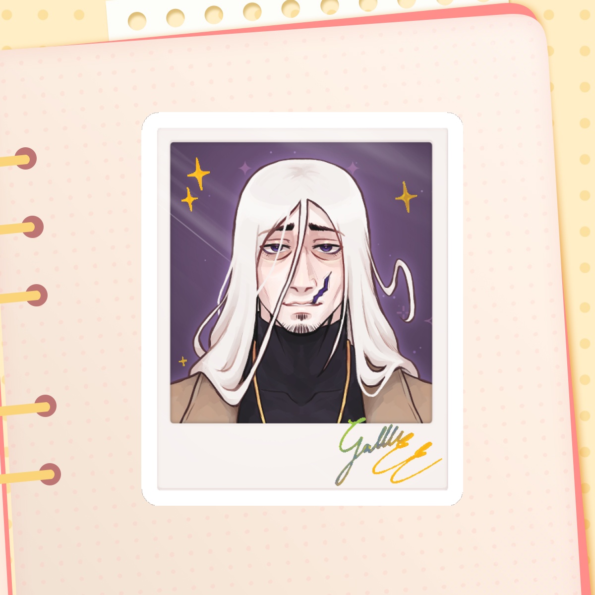 Gabrill Polaroid Stickers