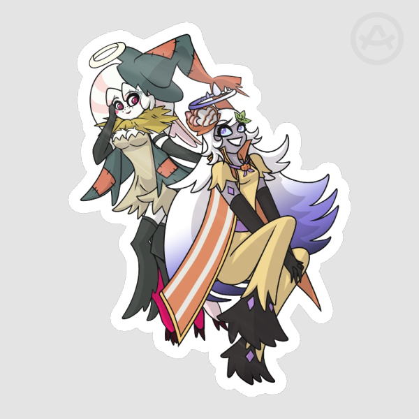 Emolly x Mimikyu Sticker