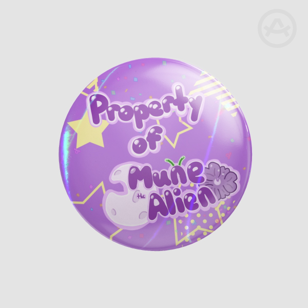 Property of Mune The Alien Pin