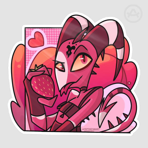 Valentine Blitz Sticker