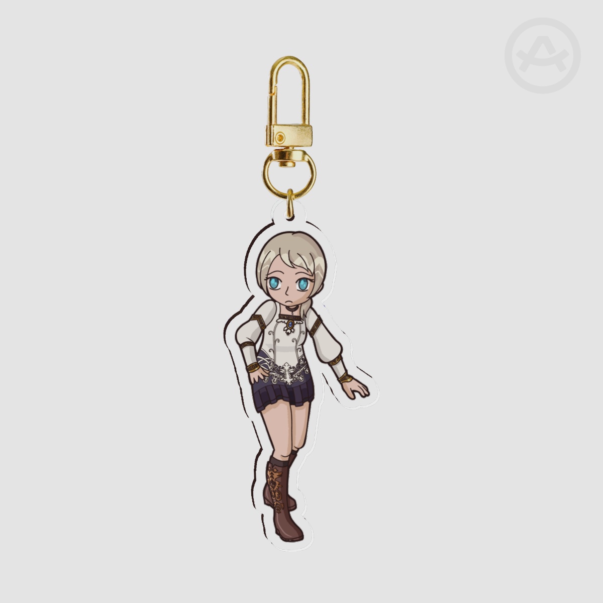 Concerned Fiona 7.5cm Keychain
