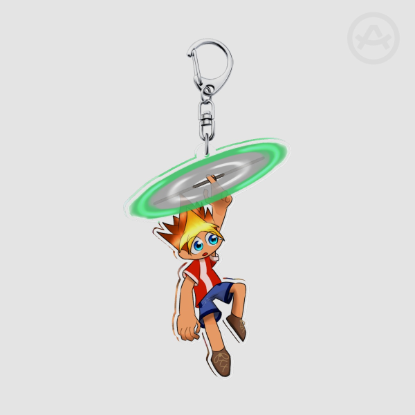 Spike/Kakeru AE1 Keychain