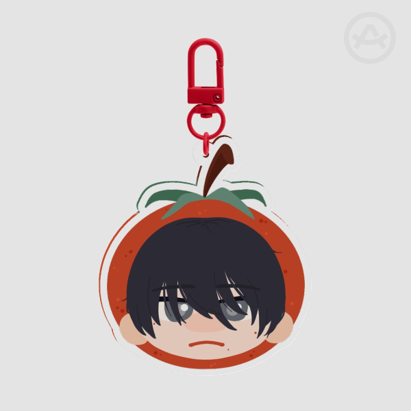 Yoshiki Tomato Keychain (The Summer Hikaru Died)