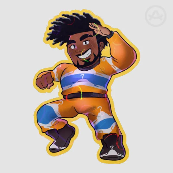 HANK 1 - STICKER
