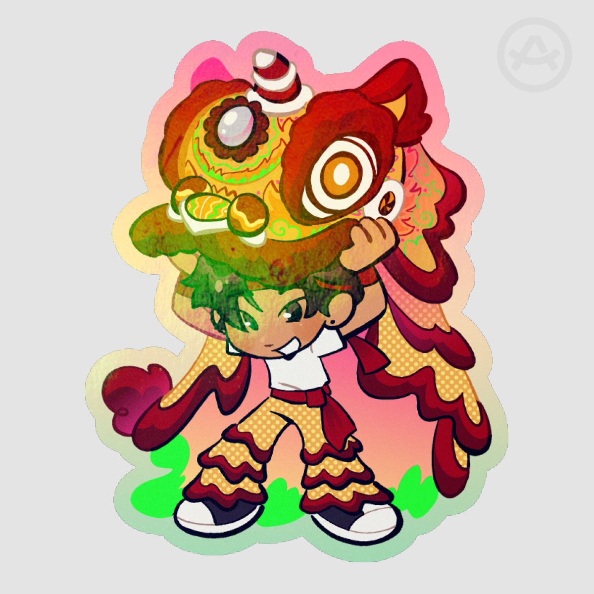 MONKIE KID] New Years MK Sticker