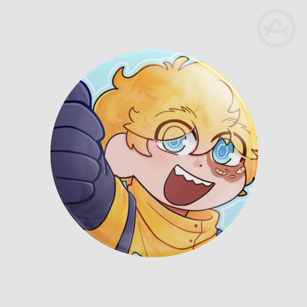 Bennett - Button Pin !