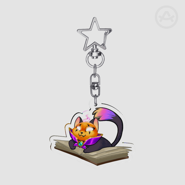 Bewitching Yuumi Keychain by Cryptic Jaw