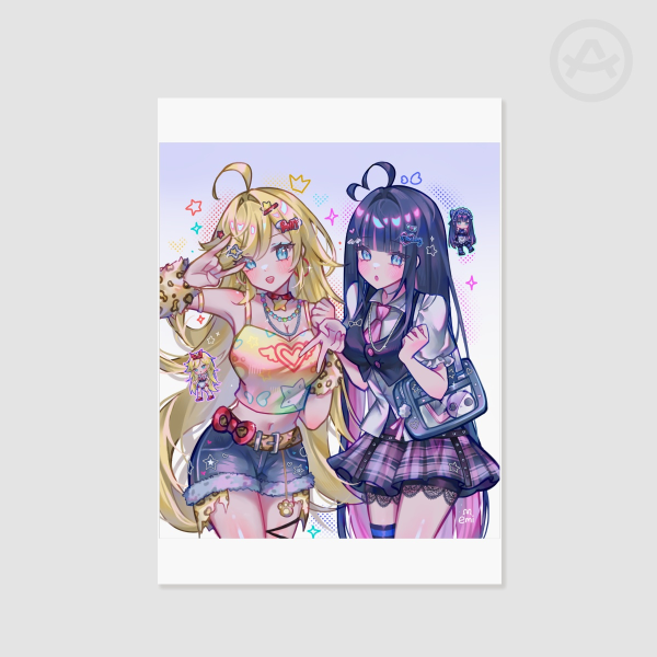 Panty and Stocking y2k Poster Printing