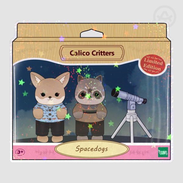 Spacedogs Sylvanian Families Sticker