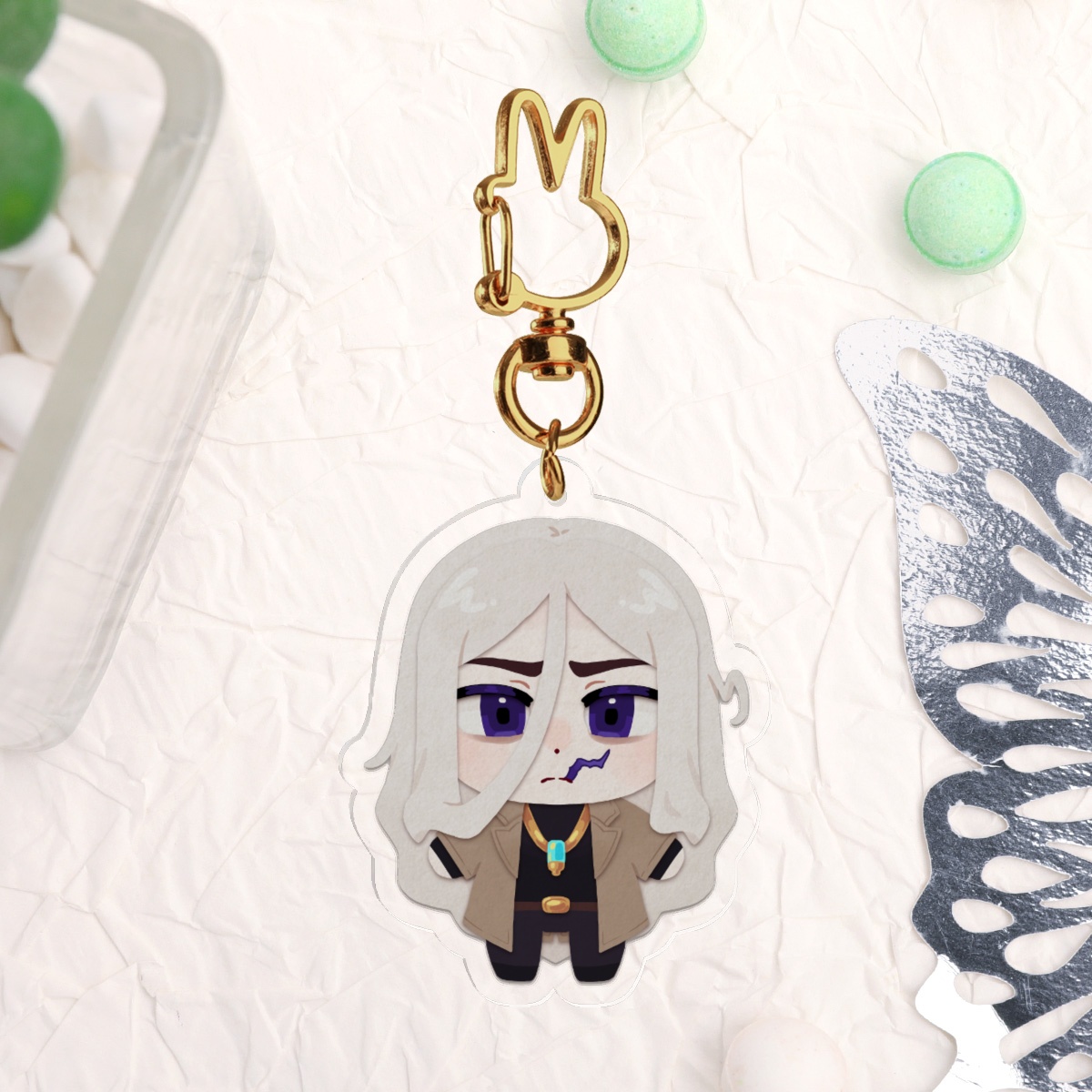 Clear Acrylic Keychains