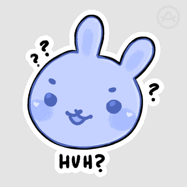 huh? - Sticker